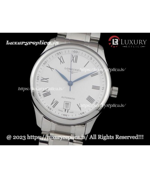 LONGINES MASTER MEN'S AUTOMATIC WATCHES SILVER DIAL BRACELET