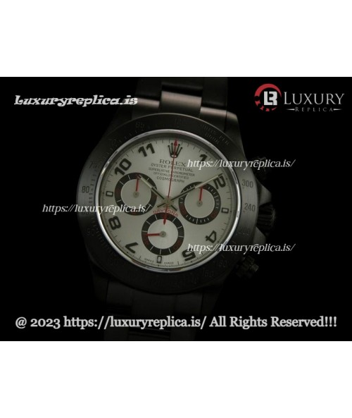 ROLEX DAYTONA PROHUNTER SWISS AUTOMATIC MOVEMENT - SILVER DIAL - NUMERAL MARKERS