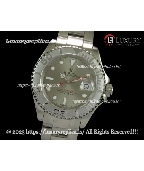 ROLEX YACHT-MASTER 3135 MOVEMENT - SILVER GREY DIAL