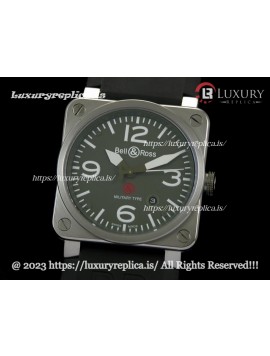 BELL & ROSS INSTRUMENT BR 03-92 GREEN SWISS AUTOMATIC