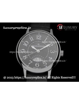 JAEGER LECOULTRE RENDEZ-VOUS DATE STAINLESS STEEL BLACK DIAL