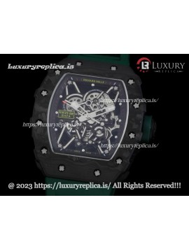 RICHARD MILLE RM 35-02 RAFAEL NADAL FORGED CARBON GREEN RUBBER