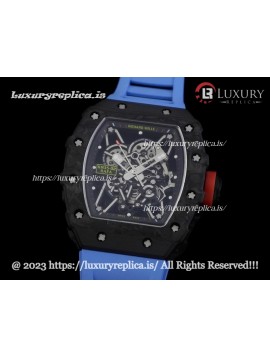 RICHARD MILLE RM 35-02 RAFAEL NADAL FORGED CARBON BLUE RUBBER