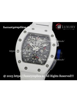 RICHARD MILLE RM 11-FM SWISS AUTOMATIC FLYBACK CHRONO WHITE