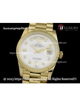 ROLEX DAY-DATE 36MM 128238 MOTHER OF PEARL DIAL