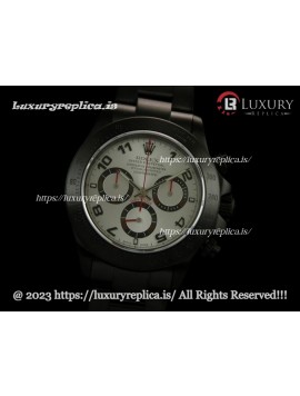 ROLEX DAYTONA PROHUNTER SWISS AUTOMATIC MOVEMENT - SILVER DIAL - NUMERAL MARKERS