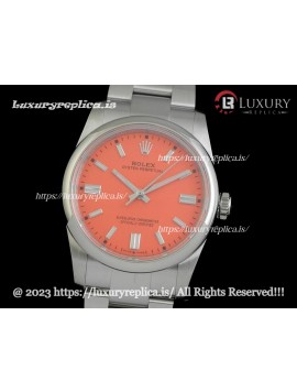 ROLEX OYSTER PERPETUAL 41MM 124300 RED DIAL