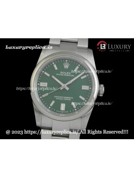 ROLEX OYSTER PERPETUAL 41MM 124300 GREEN DIAL