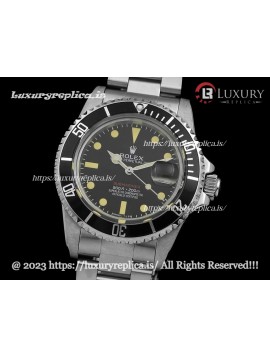 ROLEX SUBMARINER VINTAGE 1680 SWISS AUTOMATIC YELLOW DOT MARKERS