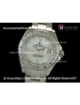 ROLEX YACHT-MASTER 3135 MOVEMENT - MOP WHITE DIAL