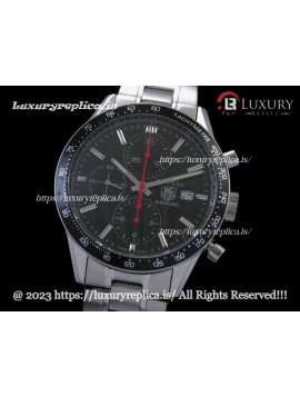 TAG HEUER CARRERA CALIBRE 16 CHRONOGRAPH 41MM SWISS AUTOMATIC CARRERA RACING - STAINLESS STEEL BRACELET