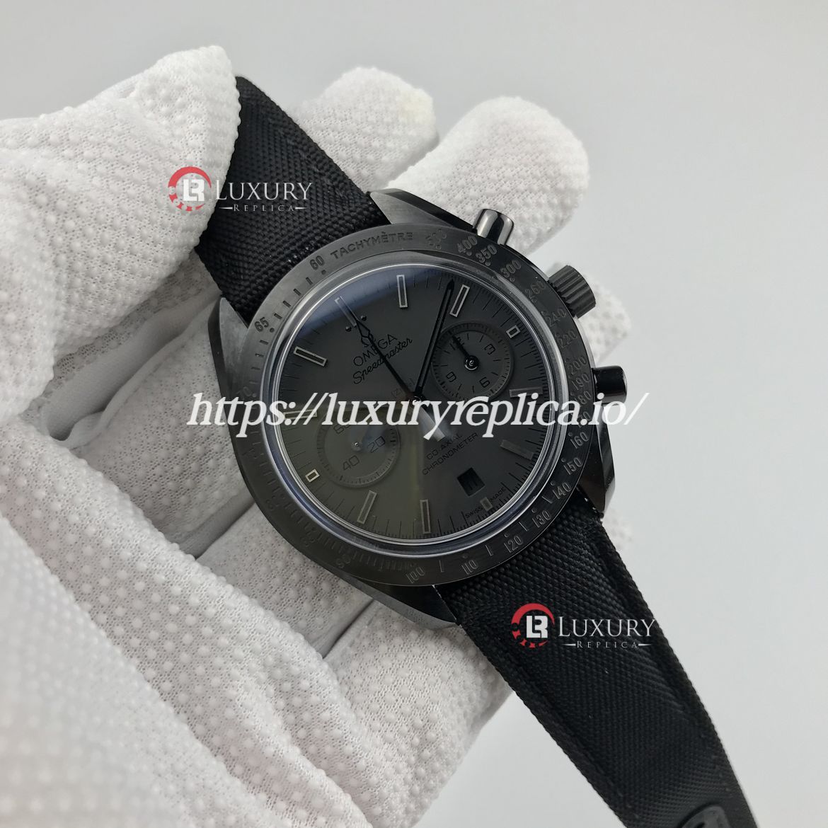 OMEGA SPEEDMASTER MOONWATCH CO-AXIAL CHRONOGRAPH BLACK