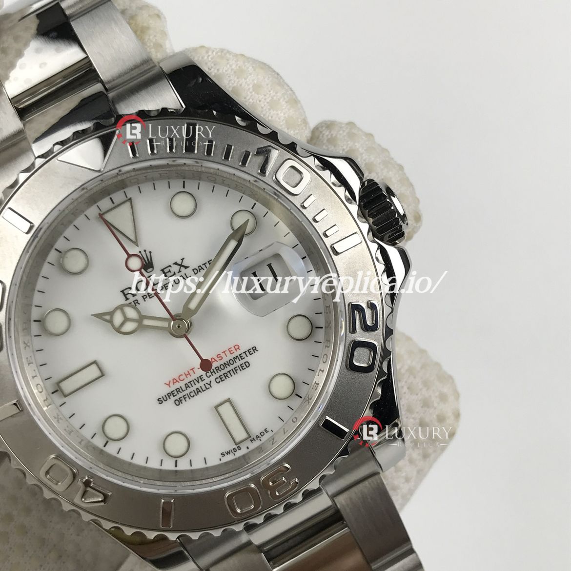 ROLEX YACHT-MASTER 3135 MOVEMENT - WHITE DIAL
