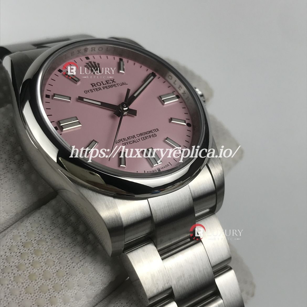 ROLEX OYSTER PERPETUAL 36MM 126000 CANDY PINK DIAL