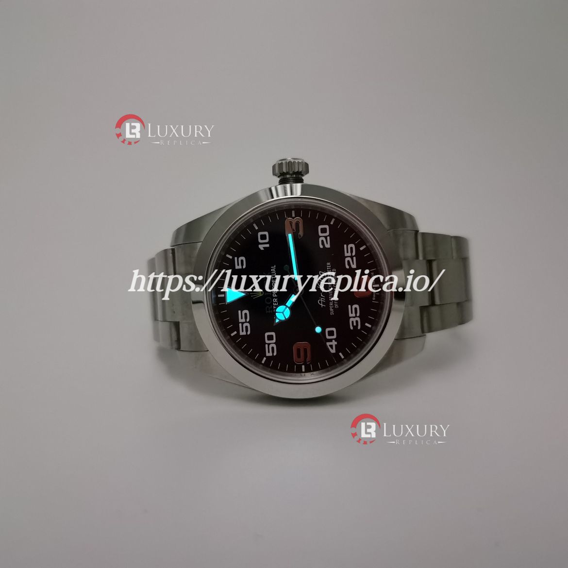ROLEX AIR-KING 116900 SS SWISS AUTOMATIC MEN WATCHES